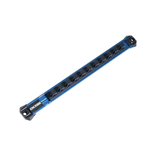 Magnetic Side-Lock Socket Rail 1/2" 382mm 11 Clip 