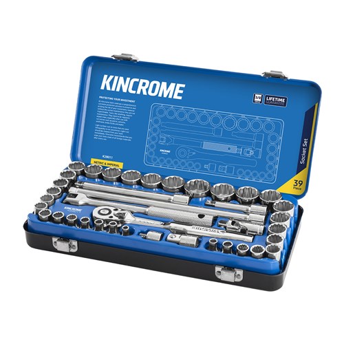 Socket Set 39 Piece 3/8" Drive - Metric & Imperial