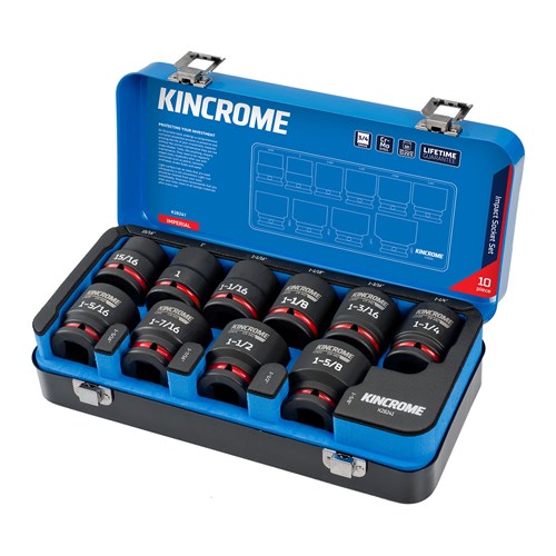 Impact 3/4" Drive Socket Set Imperial 10 Piece