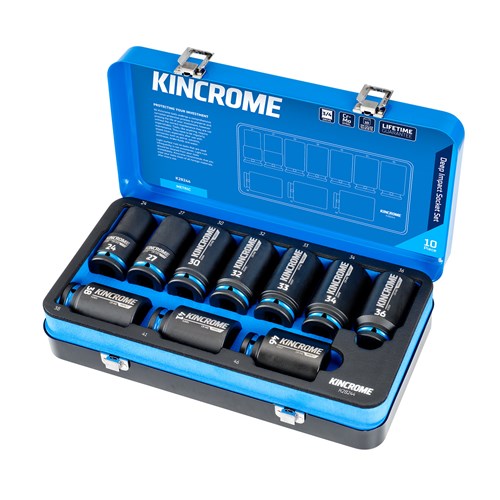 Impact 3/4" Drive Socket Set Deep Metric 10 Piece