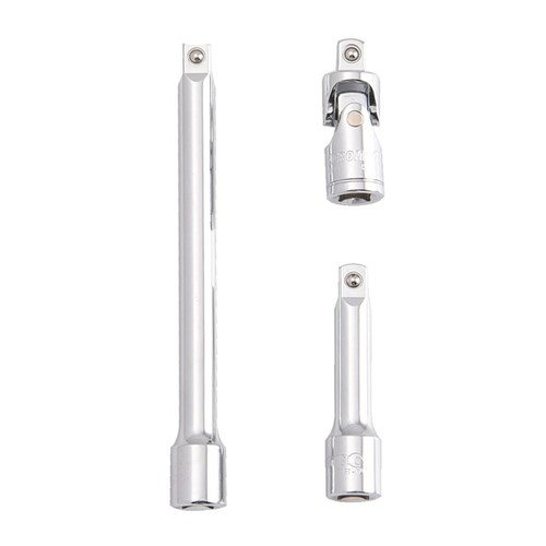 Extension Bar Set 3/8" Drive (Mirror Polish)