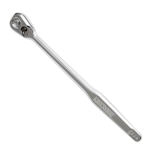 Quick Release 1/4" Drive Extra Long Ratchet 90 Teeth