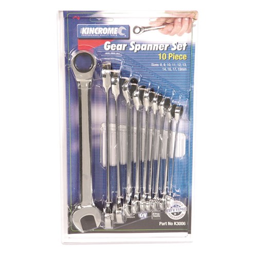 Gear Spanner Set 10 Piece 