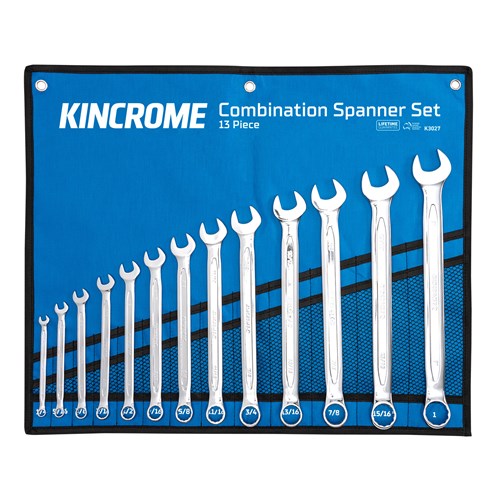 Combination Spanner Set 13 Piece - Imperial