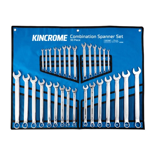 Combination Spanner Set 30 Piece - Metric/Imperial