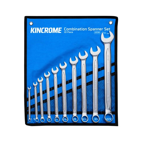 Combination Spanner Set 10 Piece - Imperial