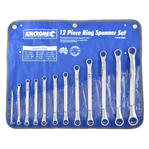 Ring Spanner Set 12 Piece