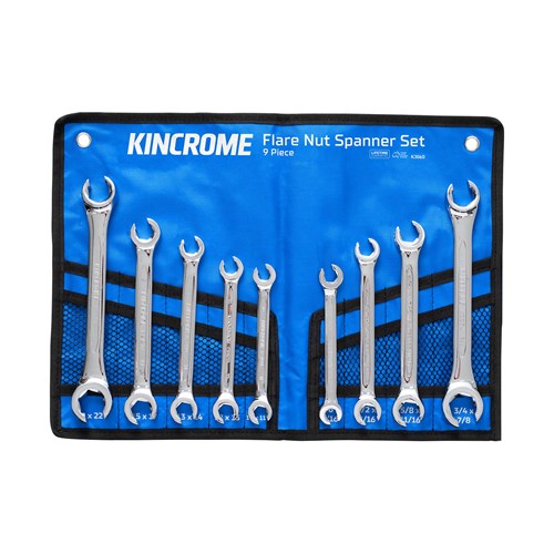 Flare Nut Spanner Set 9 Piece