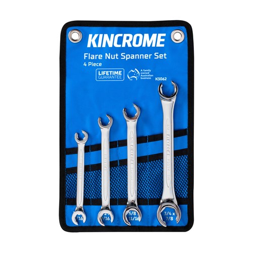 Flare Nut Spanner Set 4 Piece