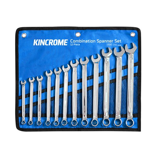 Combination Spanner Set 12 Piece - Metric