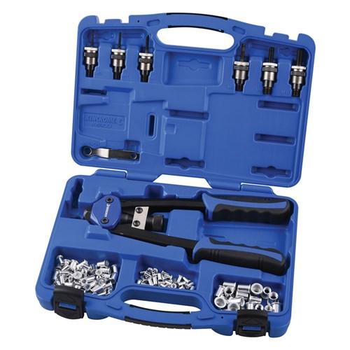 Nut Riveter Kit Twin Handle 68 Piece