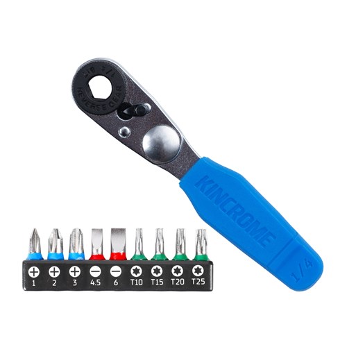 Mini Ratchet Bit Set 10 Piece 