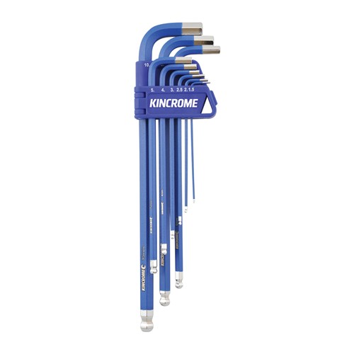 Ball Point Hex Key Set Long Series 9 Piece