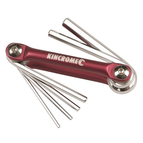 Folding Hex Key Set 6 Piece Imperial