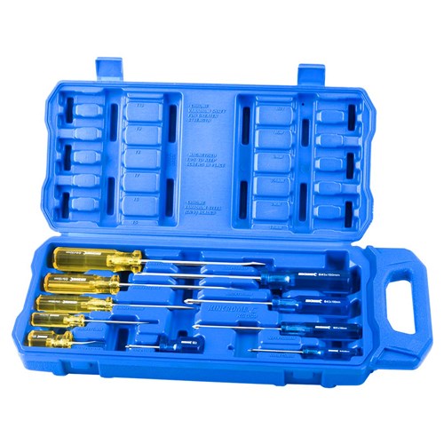 Screwdriver Set Acetate Handle 10 Piece