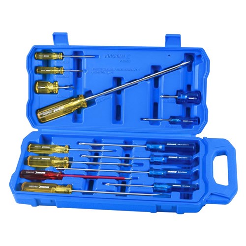 Screwdriver Set Acetate Handles 14 Piece