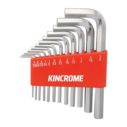 Hex Key Set 12 Piece Imperial