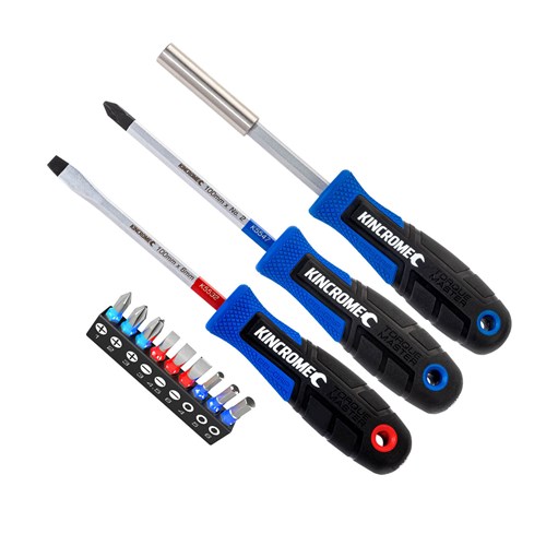 TorqueMaster® Screwdriver & Bit Set - 12 Piece