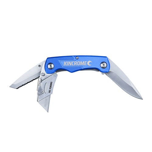 Folding Utility Knife Tri Blade 