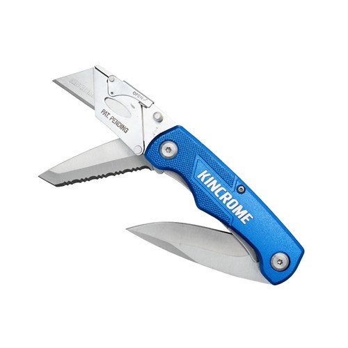 Folding Utility Knife Tri Blade 