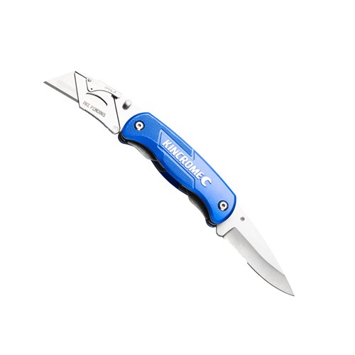 Folding Utility Knife Twin Blade 