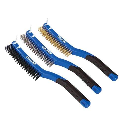 Wire Brush Set  Large 3 Piece