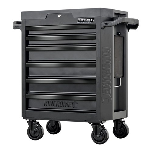 CONTOUR Tool Trolley 6 Drawer Black Series