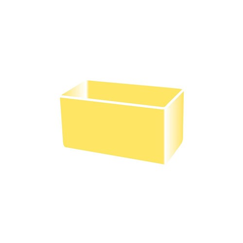 Storage Container Medium Yellow