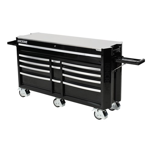 CONTOUR® Tool Trolley 12 Drawer 60" Black