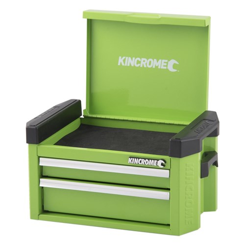 CONTOUR Mini Tool Chest 2 Drawer Green