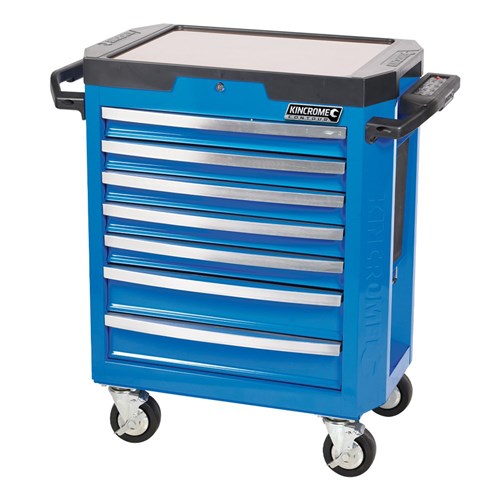 CONTOUR Tool Trolley 7 Drawer Electric Blue