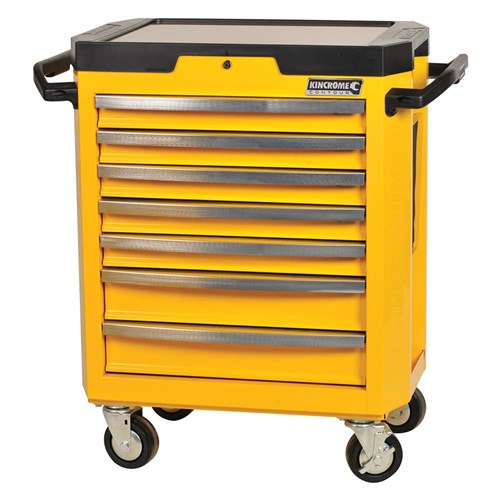 CONTOUR Tool Trolley 7 Drawer Wasp Yellow