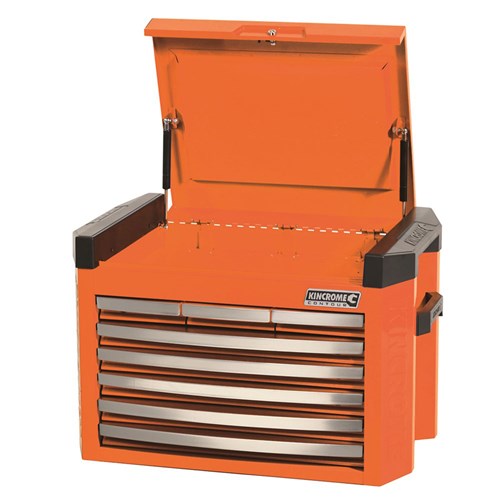 CONTOUR Tool Chest 8 Drawer Flame Orange