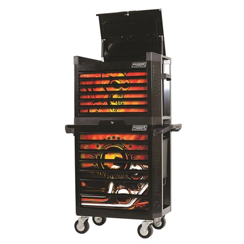 GRAPHIX Outlaw Tool Box & Trolley Combo 15 Drawer