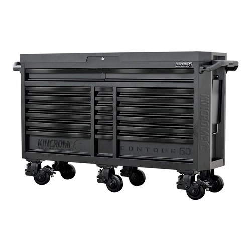 CONTOUR Super Wide Tool Trolley 20 Drawer Black Series