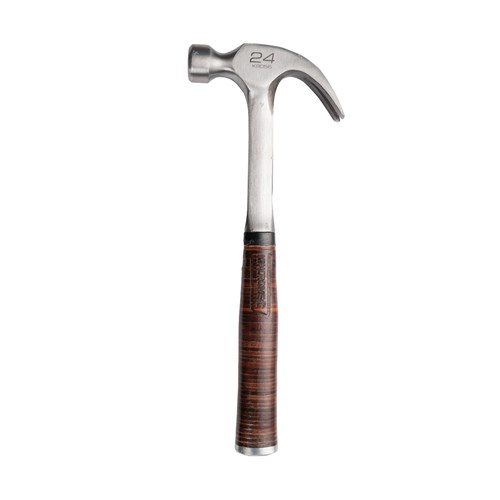 Claw Hammer Leather Handle 24oz