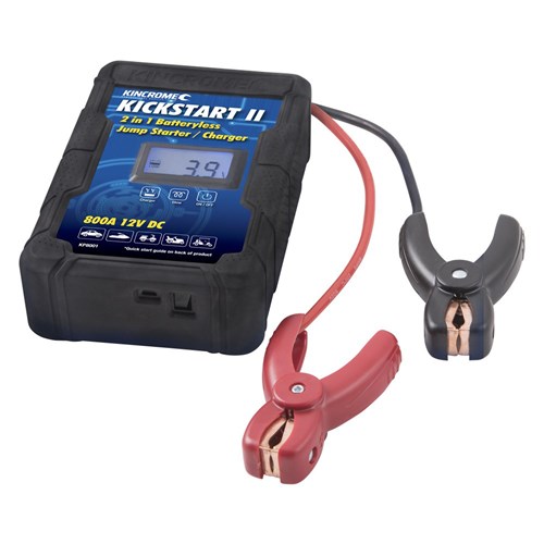 Kickstart II Batteryless Jump Starter / Charger 800A