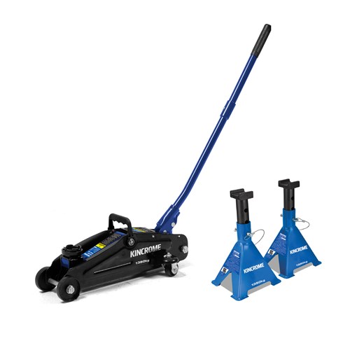 1,350kg Trolley Jack & Stand Bundle