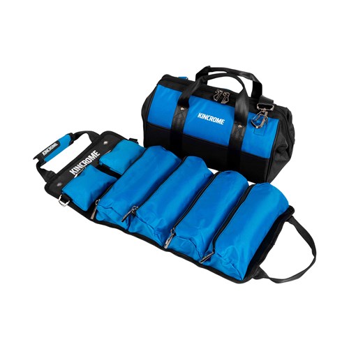 380mm Wide Mouth Soft Base Bag & 6 Zipper Tool Roll