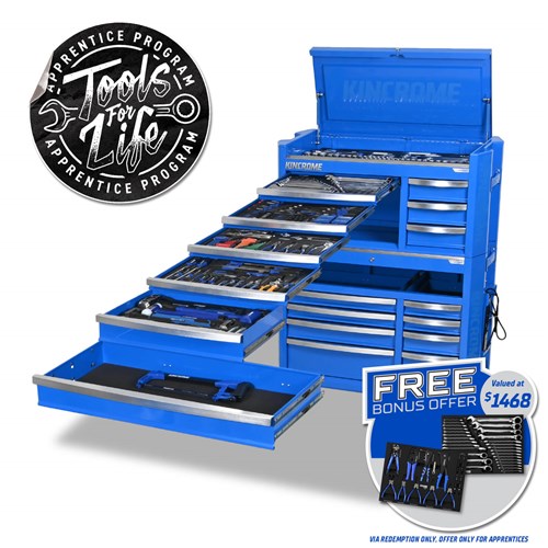 CONTOUR® Workshop Tool Kit 470 Piece 17 Drawer 42"