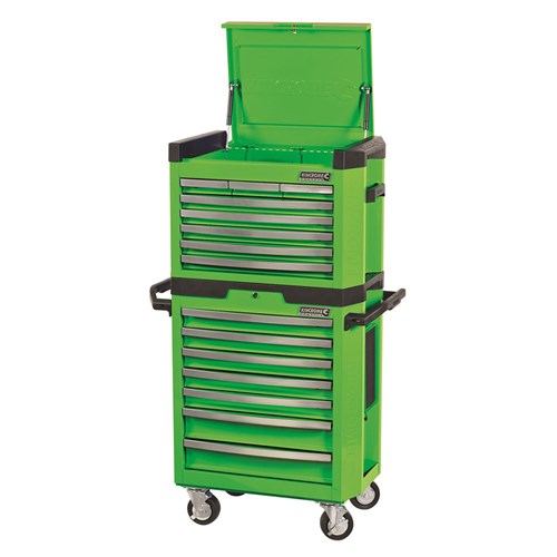 CONTOUR® Storage Combo 15 Drawer 29" Green
