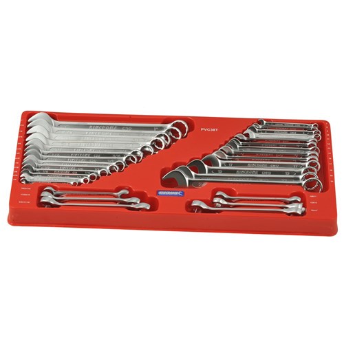 PVC Tray Combination & Flare Nut Spanner Set