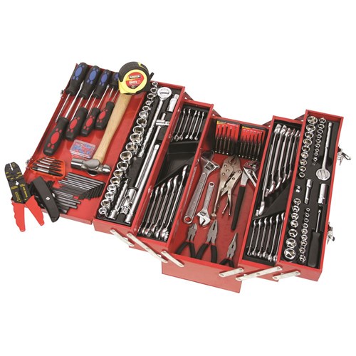 Tool Kit 174 Piece 1/4, 3/8 & 1/2" Drive