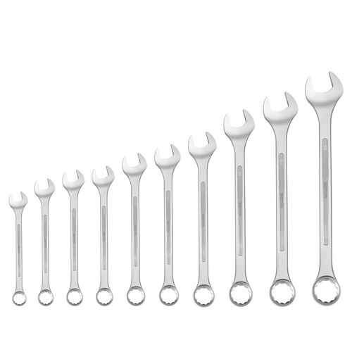 Jumbo Combination Spanner Set 10 Piece - Metric