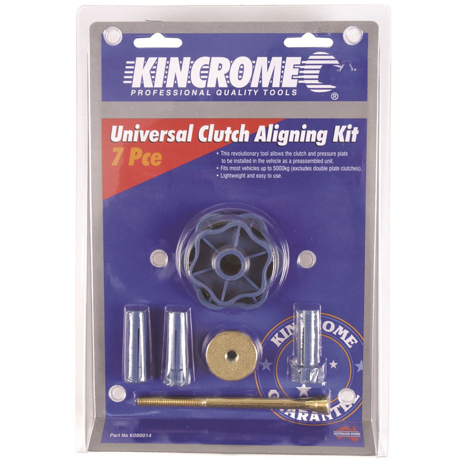 Universal Clutch Aligning Tool 7 Piece Kincrome Tools Kincrome