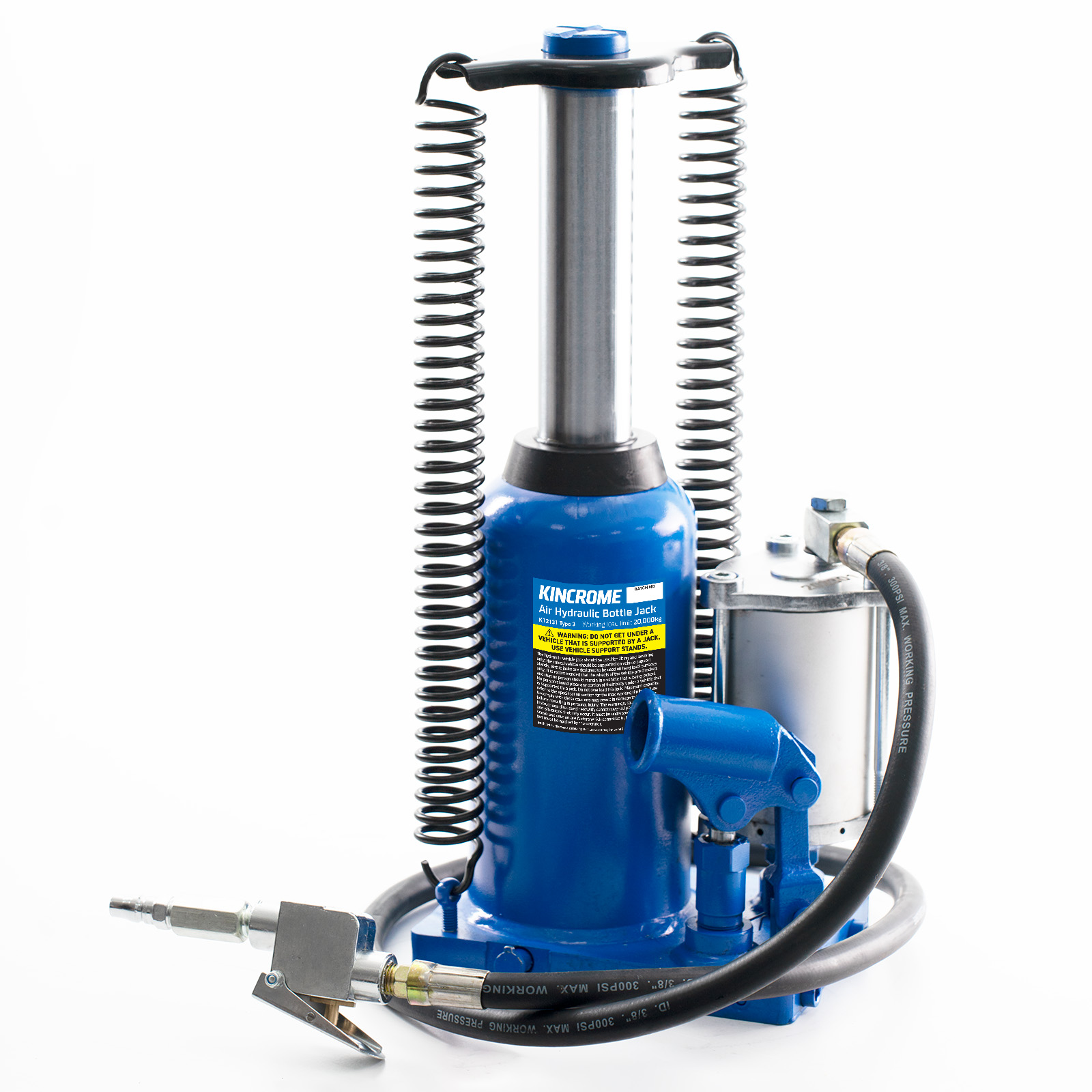 Air/Hydraulic Bottle Jack 20,000kg - Kincrome Tools - Kincrome