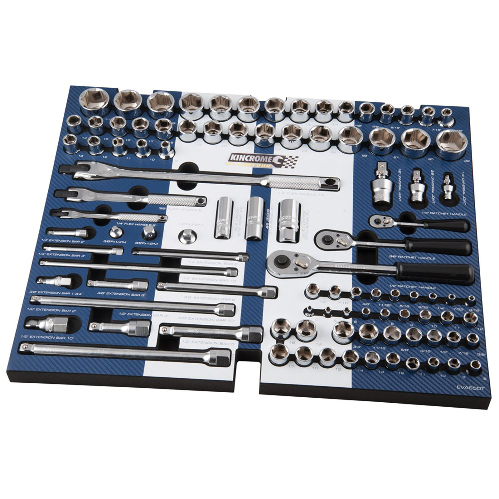 CONTOUR Mini Tool Workshop 66 Piece 1/4 Drive - Black Series - Kincrome  Tools - Kincrome
