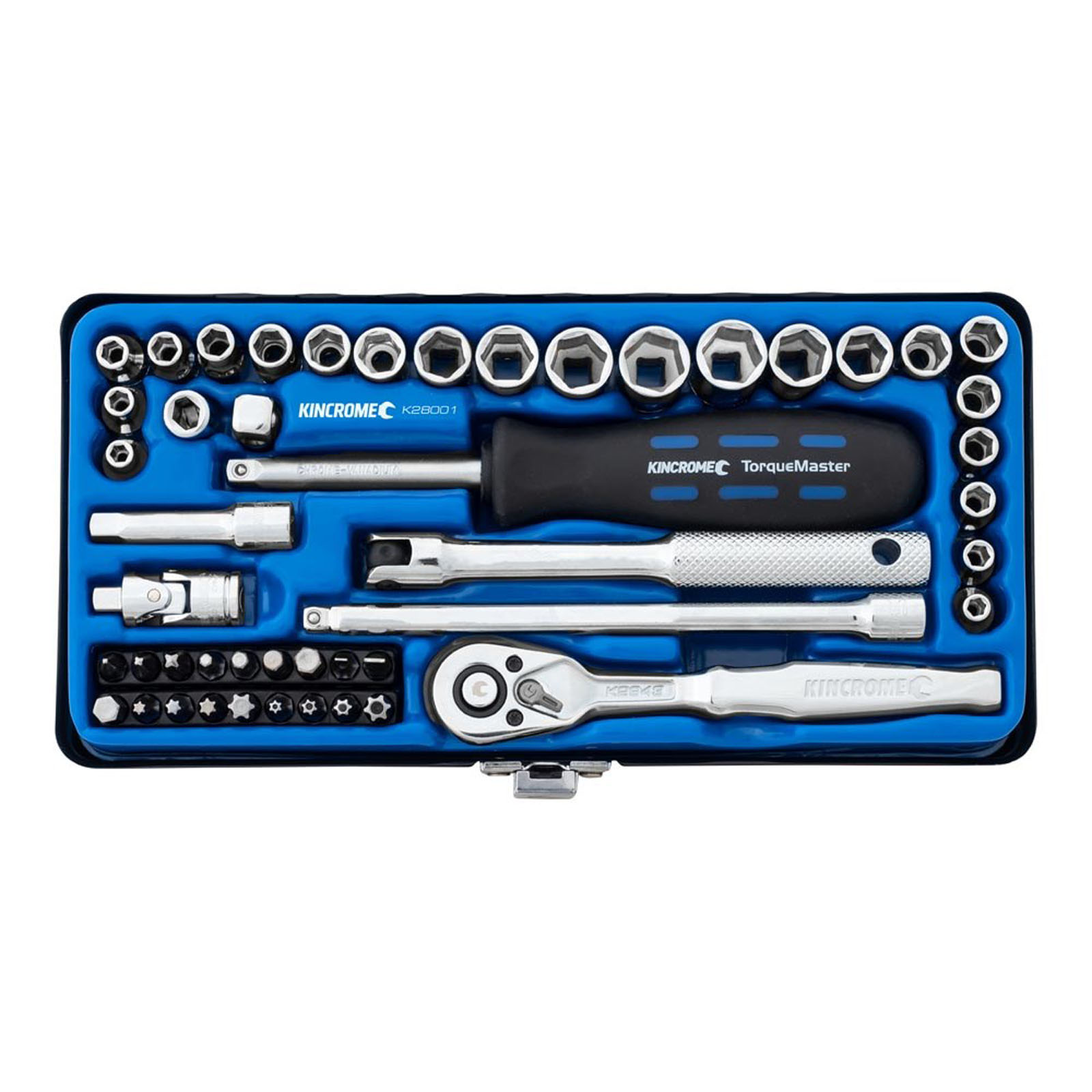 Socket Set 48 Piece 1/4" Drive Metric & Imperial Kincrome Tools