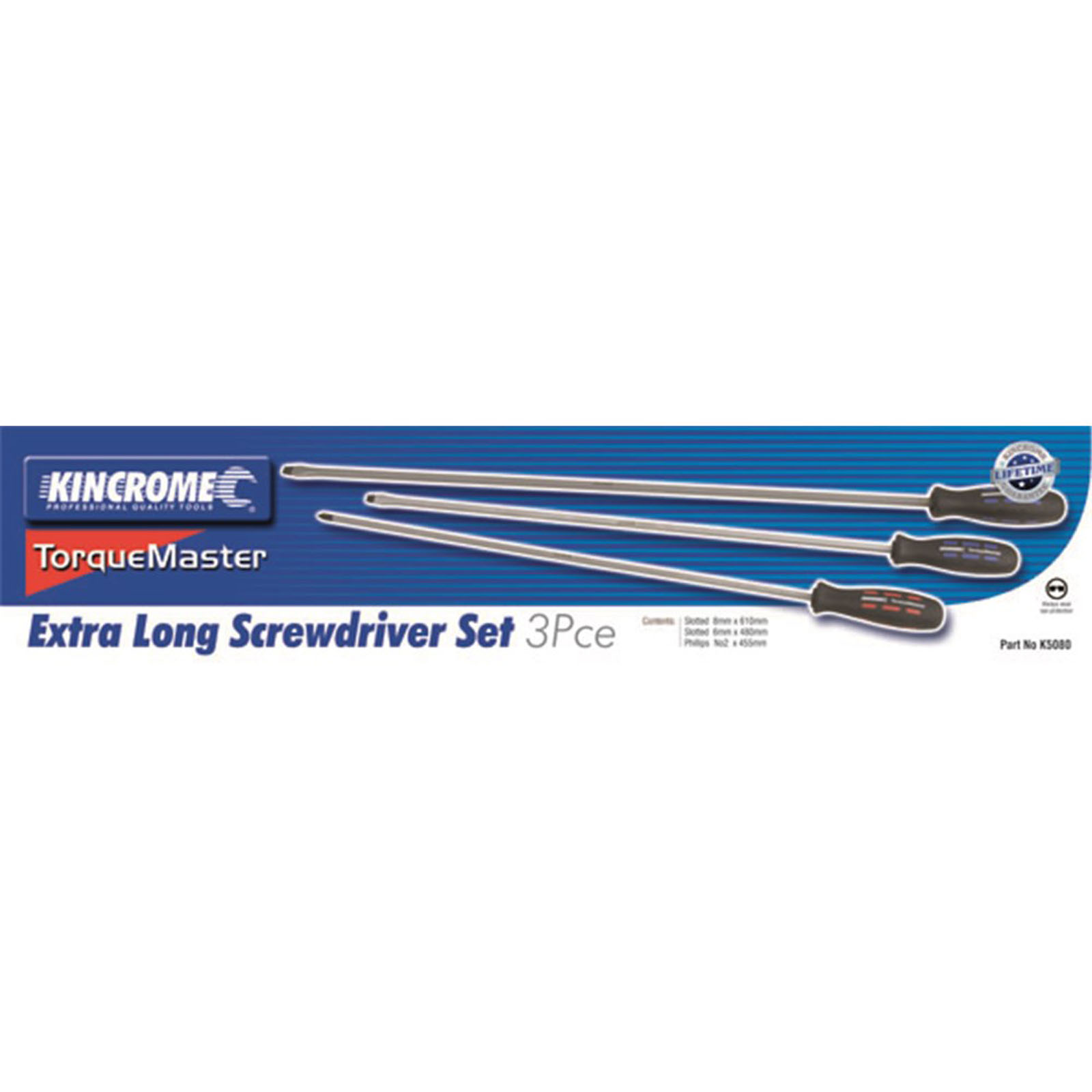 Extra Long Screwdriver Set TorqueMaster® 3 Piece 