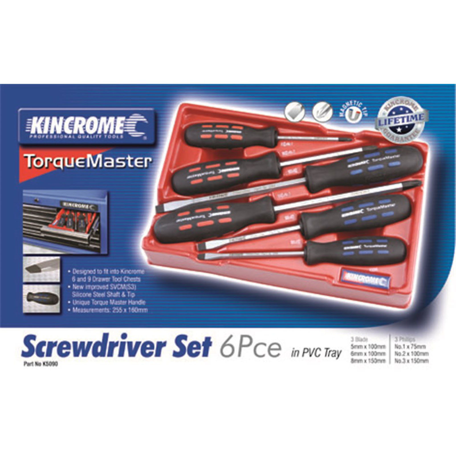 PVC Tray TorqueMaster® Screwdriver Set 6 Piece